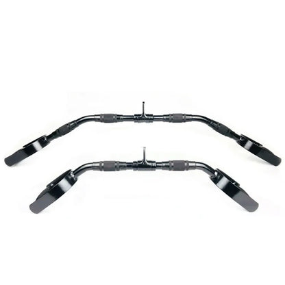 Gym Home Sollid Lat Pull Down Bar，T-bar V-bar， Pulley Cable Machine Attachment， Biceps Triceps Blaster Power Training Equipment