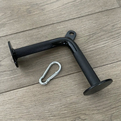 Gym Home Sollid Lat Pull Down Bar，T-bar V-bar， Pulley Cable Machine Attachment， Biceps Triceps Blaster Power Training Equipment