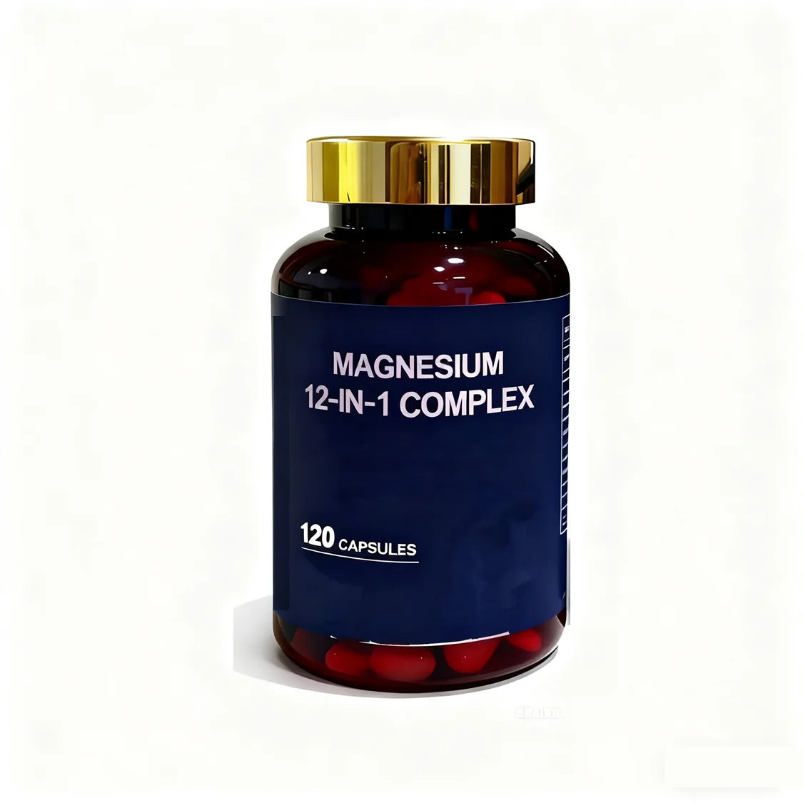 Magnesium Glycinate Capsules 700mg 12-in-1 Complex Bone Joint Support 120 Count