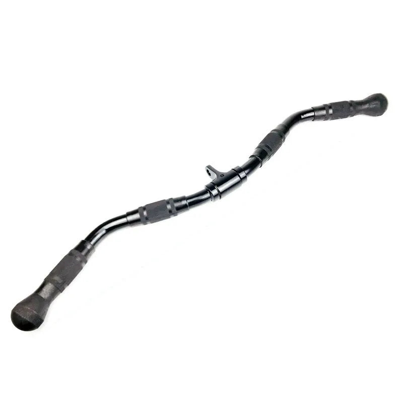 Gym Home Sollid Lat Pull Down Bar，T-bar V-bar， Pulley Cable Machine Attachment， Biceps Triceps Blaster Power Training Equipment