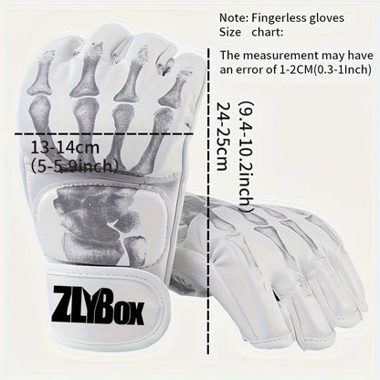 Iron Forge™ StrikeForce MMA Gloves | Half Finger Fighting Gloves