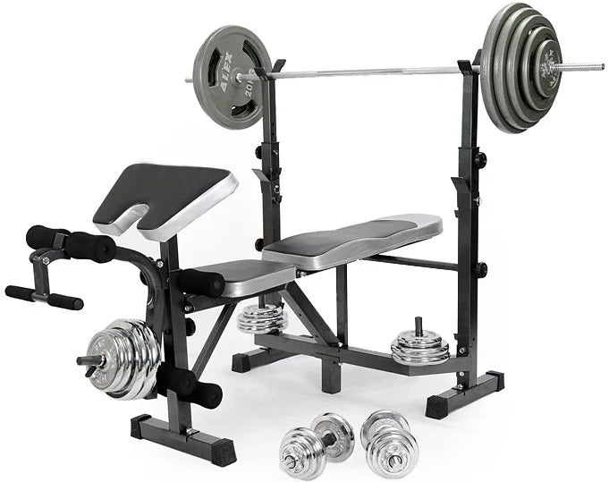 Newly Upgraded Heavy Steel Fitness Multifunctional Weightlifting Stool Home Fitness Gym Comprehensive Training