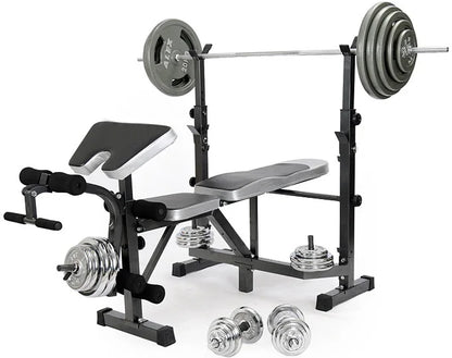 Newly Upgraded Heavy Steel Fitness Multifunctional Weightlifting Stool Home Fitness Gym Comprehensive Training