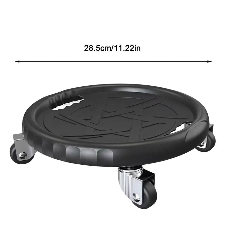 Exercise Wheels Noiseless Workout Abdominal Wheels with Handle150kg Bearing Load Sport Equipment for Gym Strength Training Tool