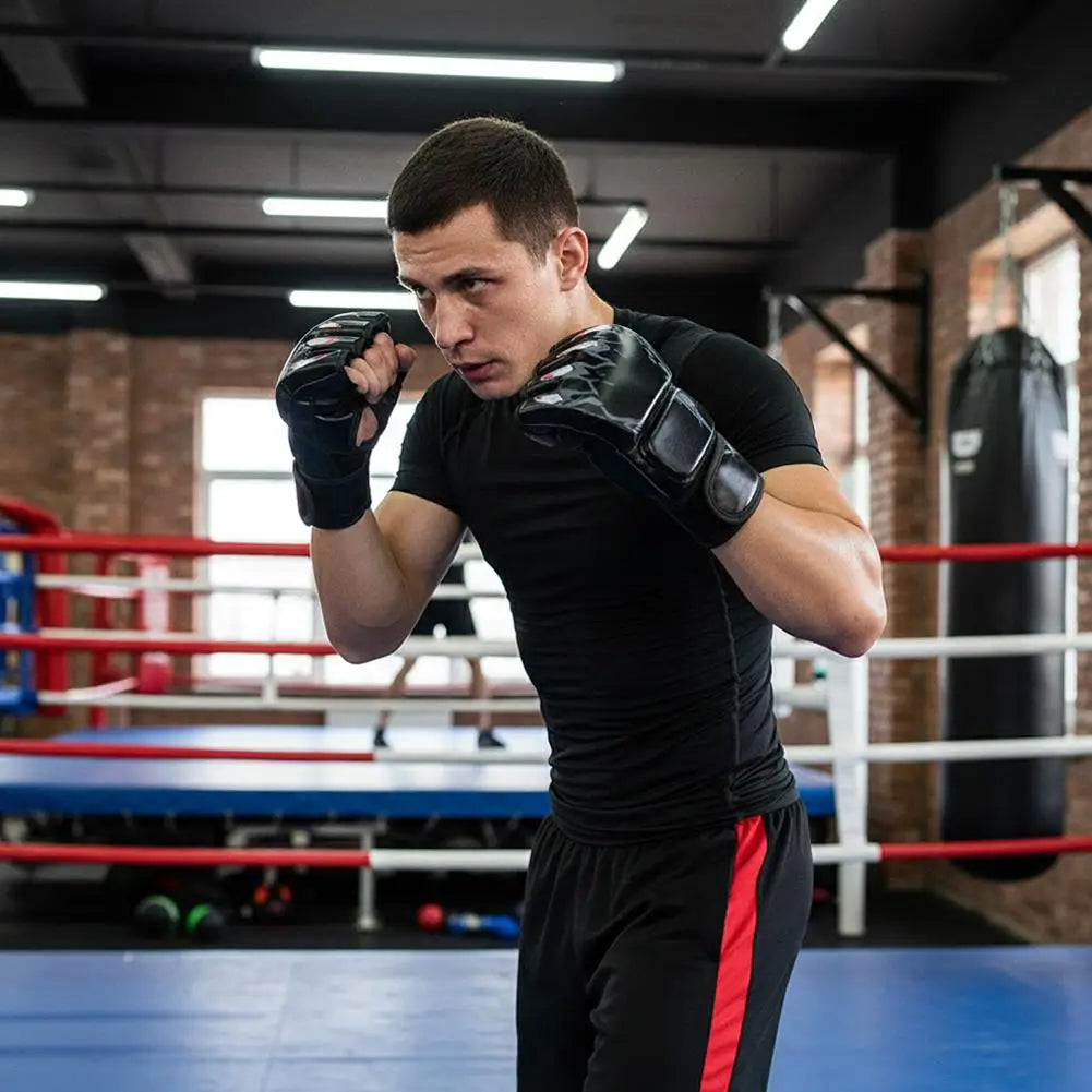 Iron Forge™ Elite Pro Boxing Gloves | Premium PU Leather Training Gloves