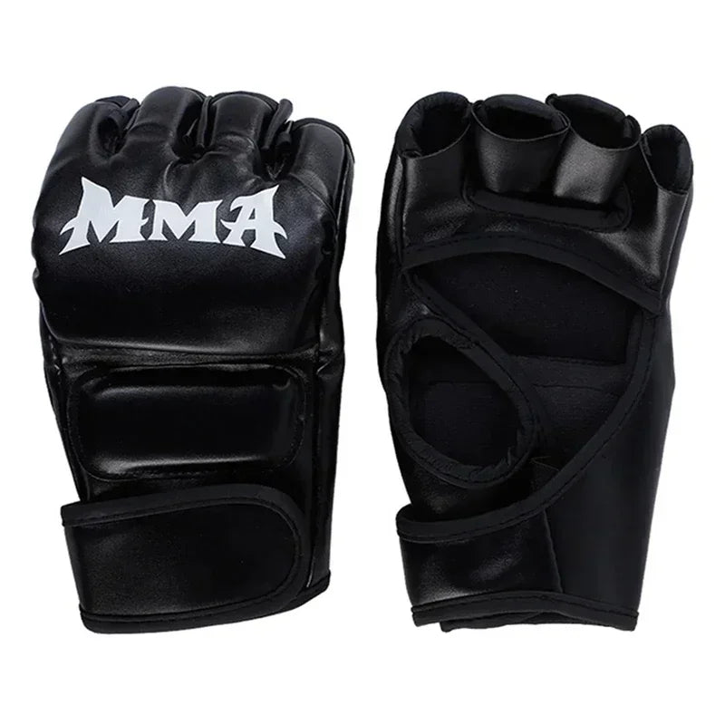 Iron Forge™ Combat Pro MMA Gloves | Half Finger Training Gloves