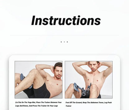 Fitness Equipment Home Exercise Pelvic Muscle Trainer Glute Equipment for Men Floor Exercise Strengthener 1 Piece