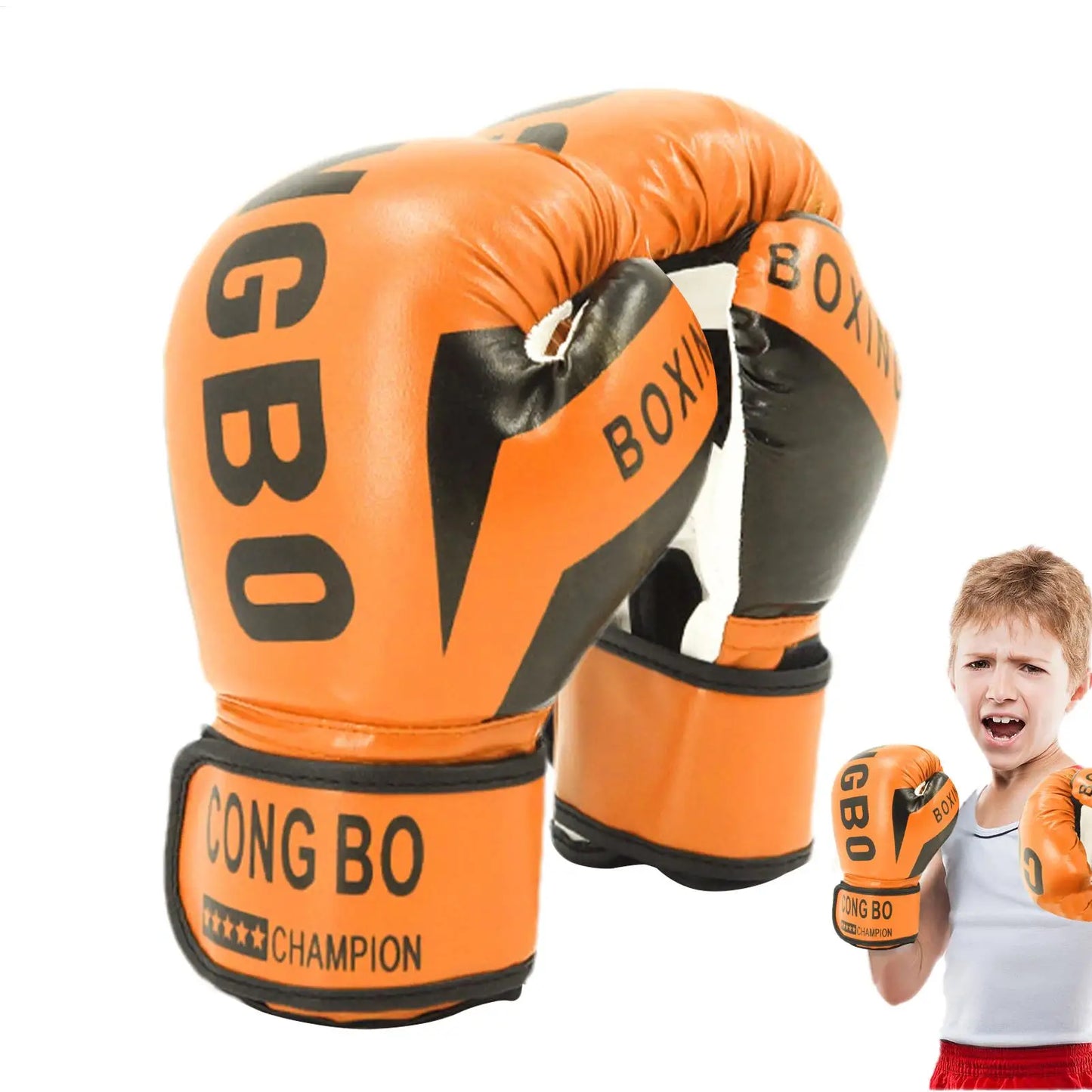 Iron Forge™ Junior Strike Boxing Gloves | Youth Training Gloves (Ages 6–12)