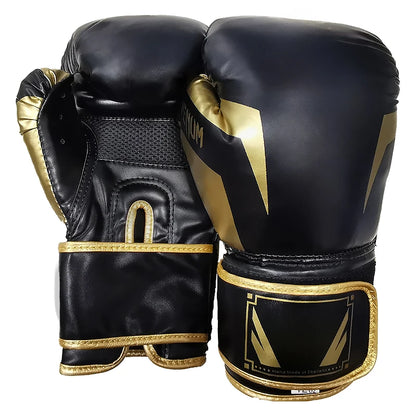 Iron Forge™ Elite Pro Boxing Gloves | Premium PU Leather Training Gloves