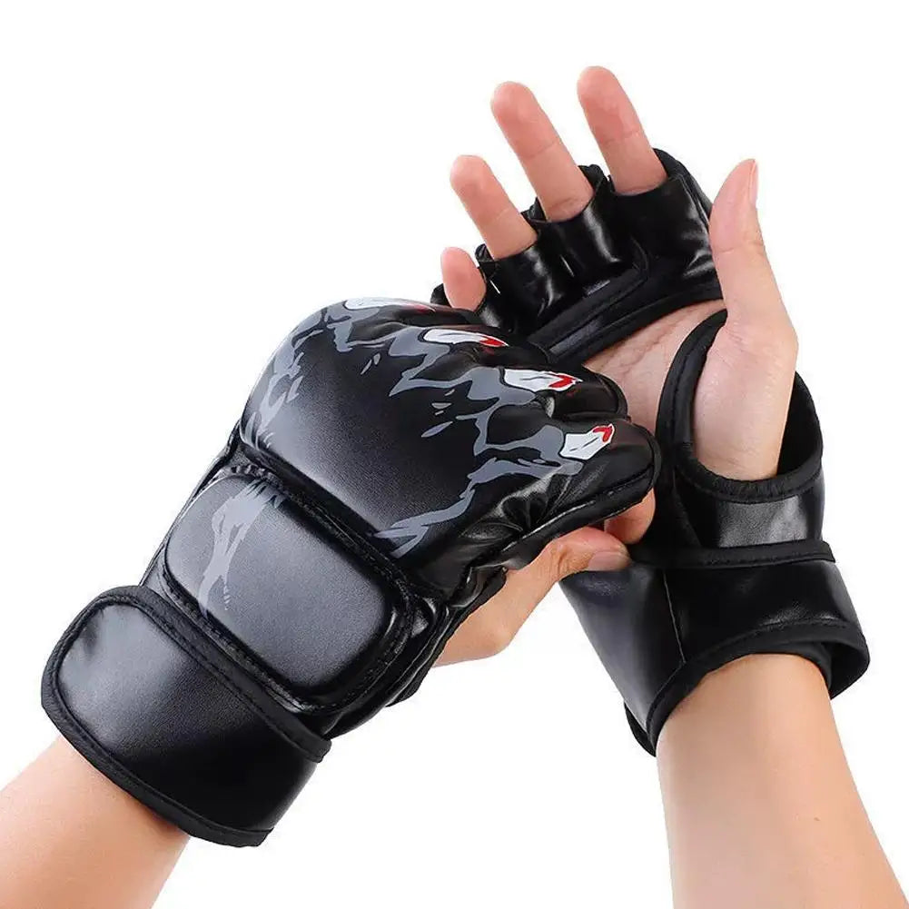 Iron Forge™ Elite Pro Boxing Gloves | Premium PU Leather Training Gloves