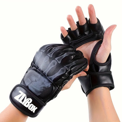 Iron Forge™ StrikeForce MMA Gloves | Half Finger Fighting Gloves