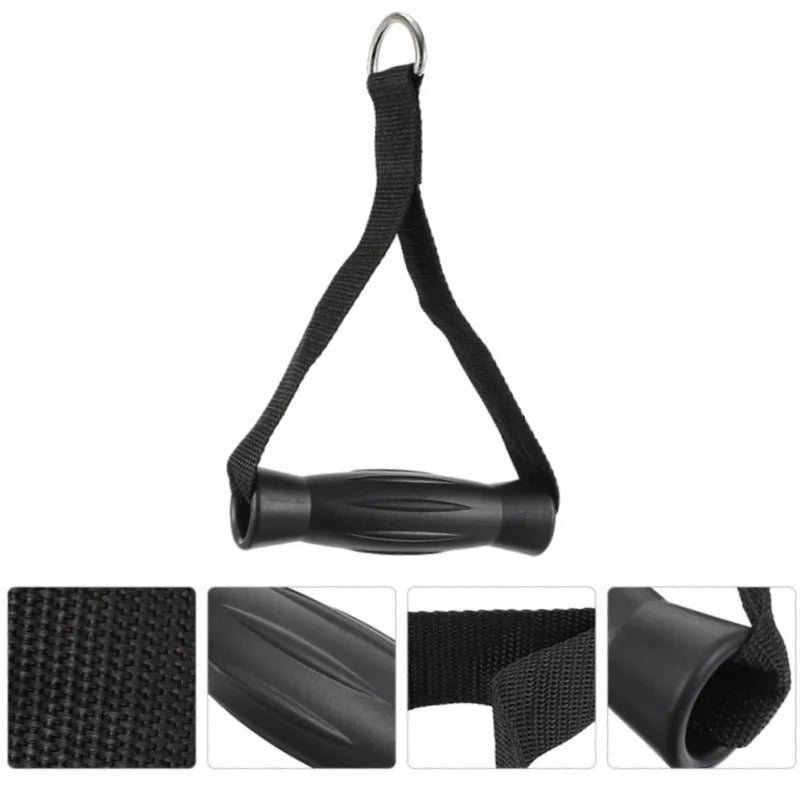 1 Pair Excercise Handles, Heavy Duty Cable Machine Attachments Resistant Band Handles Gym Equipment Accessories