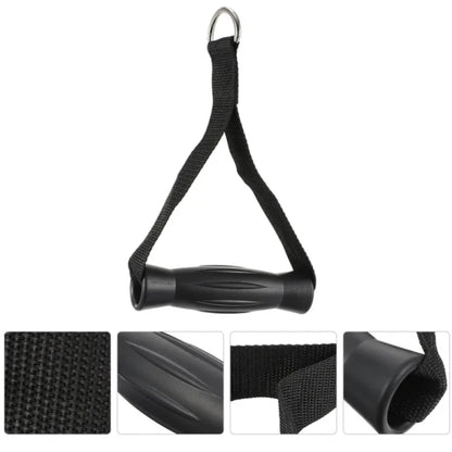 1 Pair Excercise Handles, Heavy Duty Cable Machine Attachments Resistant Band Handles Gym Equipment Accessories