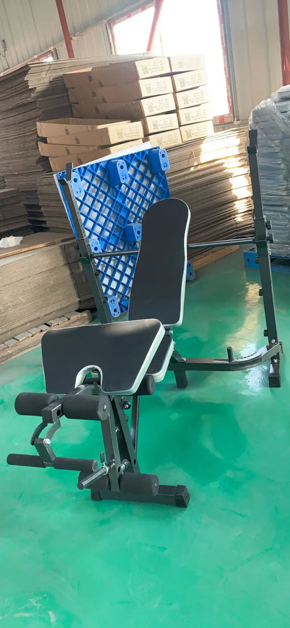 Newly Upgraded Heavy Steel Fitness Multifunctional Weightlifting Stool Home Fitness Gym Comprehensive Training
