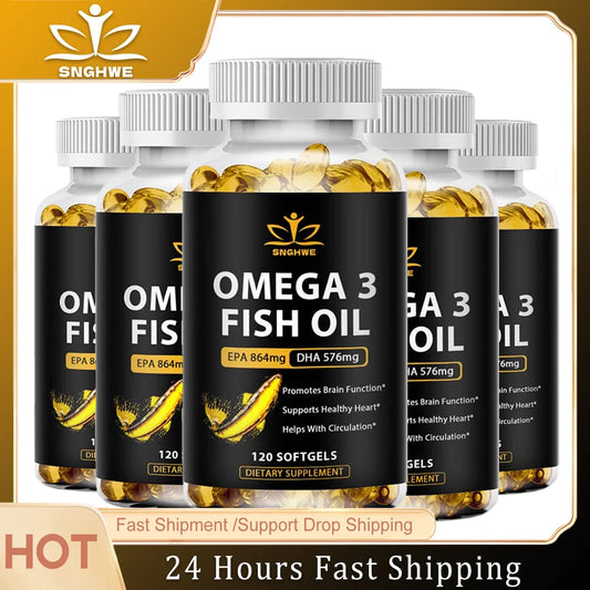 Iron Forged Fitness Omega-3 Fish Oil | EPA & DHA Daily Support