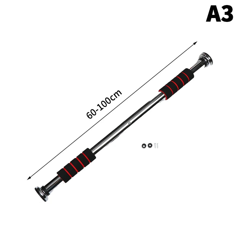 Telescopic Doorway Pull Up Bar Non-Slip Chin-Up Fitness Equipment Adjustable Home Gym Strength Training Heavy Duty For Men Women
