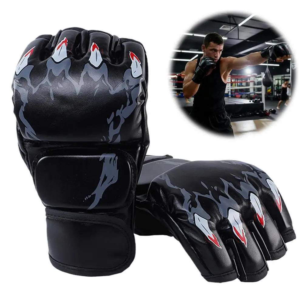 Iron Forge™ Elite Pro Boxing Gloves | Premium PU Leather Training Gloves