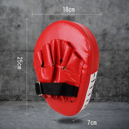 Iron Forge™ Elite Pro Boxing Mitts | Premium PU Leather Training Gloves