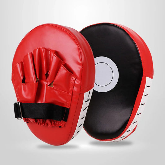 Iron Forge™ Elite Pro Boxing Mitts | Premium PU Leather Training Gloves