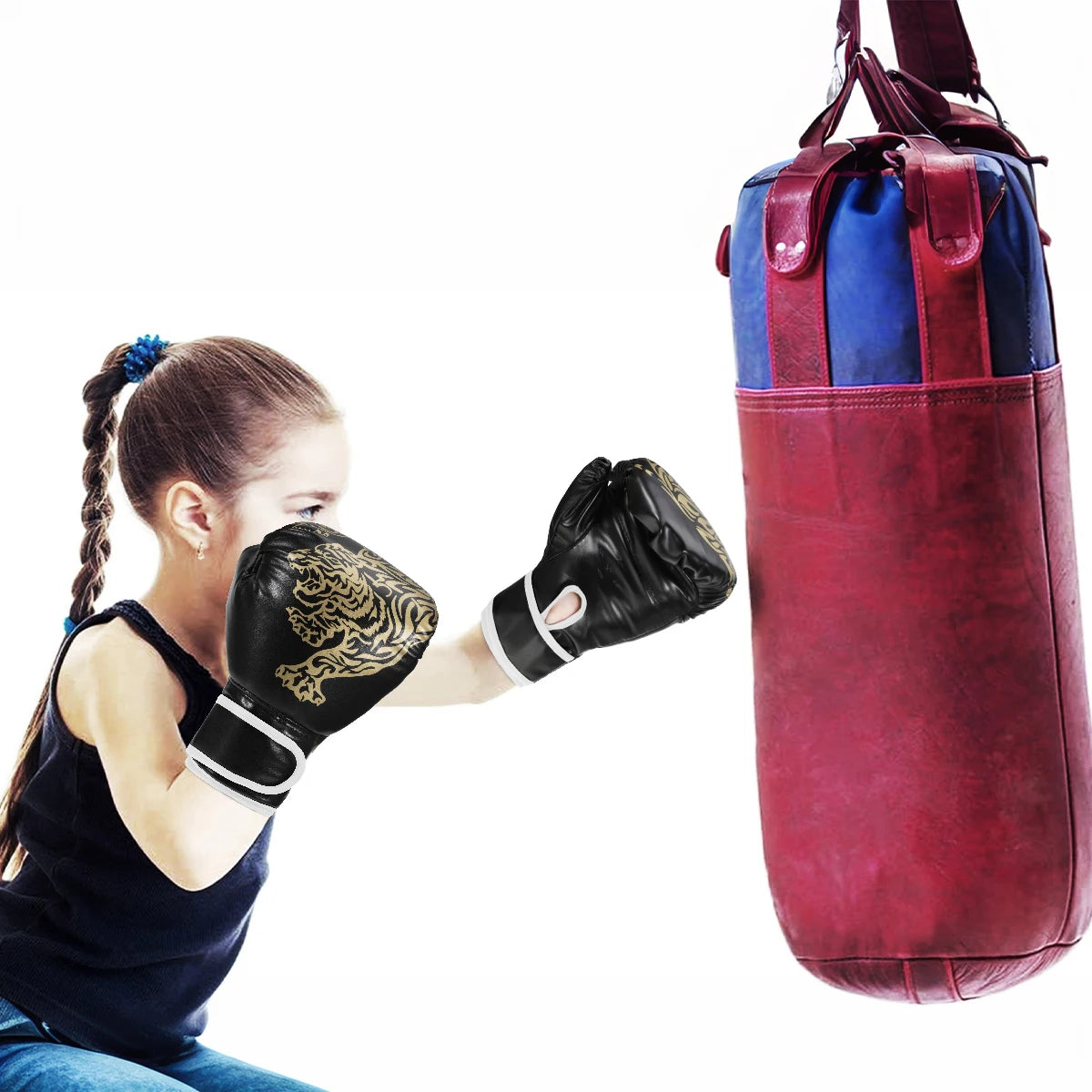 Iron Forge™ Elite Pro Boxing Gloves | Premium PU Leather Training Gloves