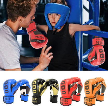 Iron Forge™ Junior Strike Boxing Gloves | Youth Training Gloves (Ages 6–12)