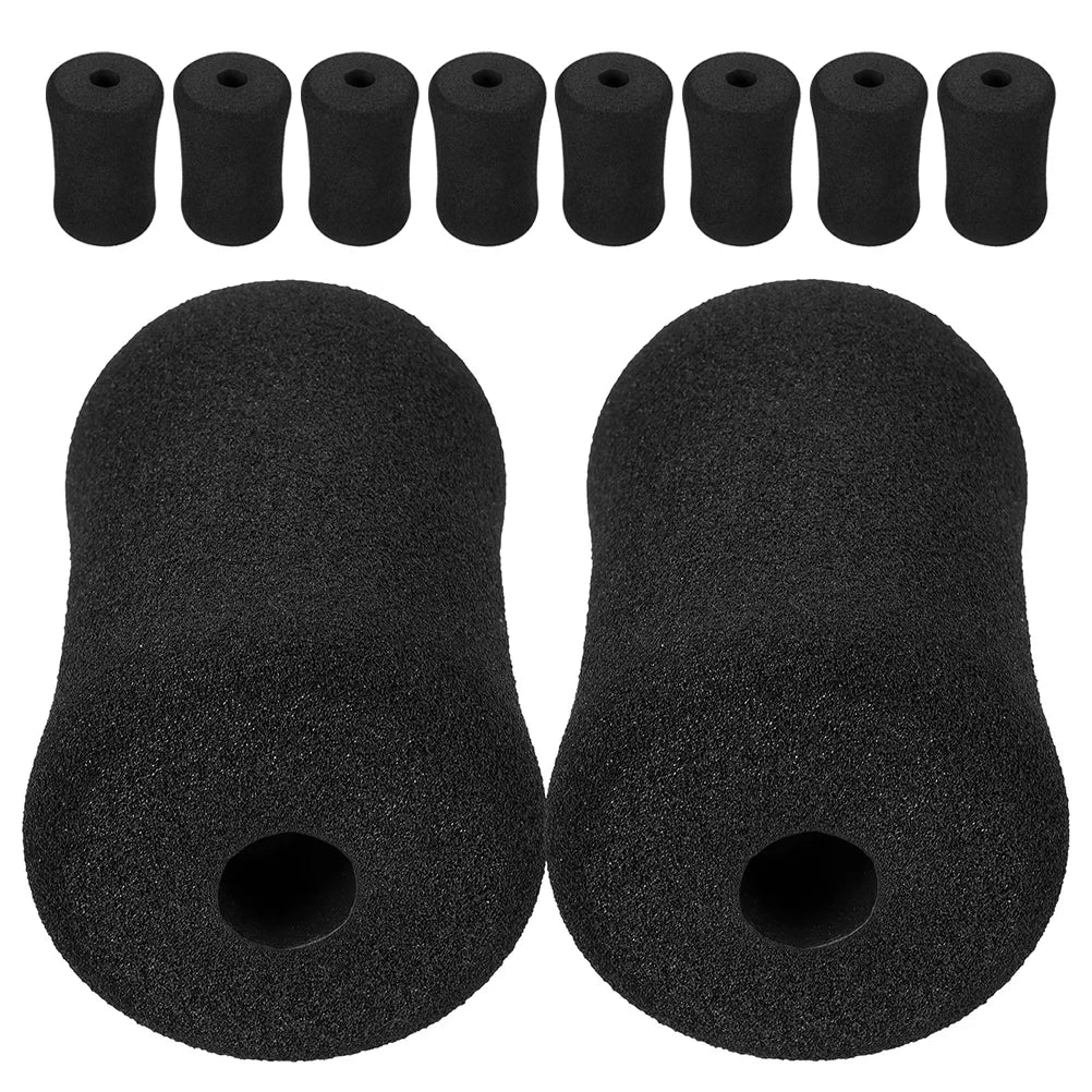 10Pcs Foam Fitness Equipment Replacement Cover Gym Exercise Accessories Sponge Pads For Extension Machine Cover Foot