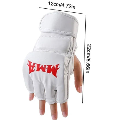 Iron Forge™ Combat Pro MMA Gloves | Half Finger Training Gloves