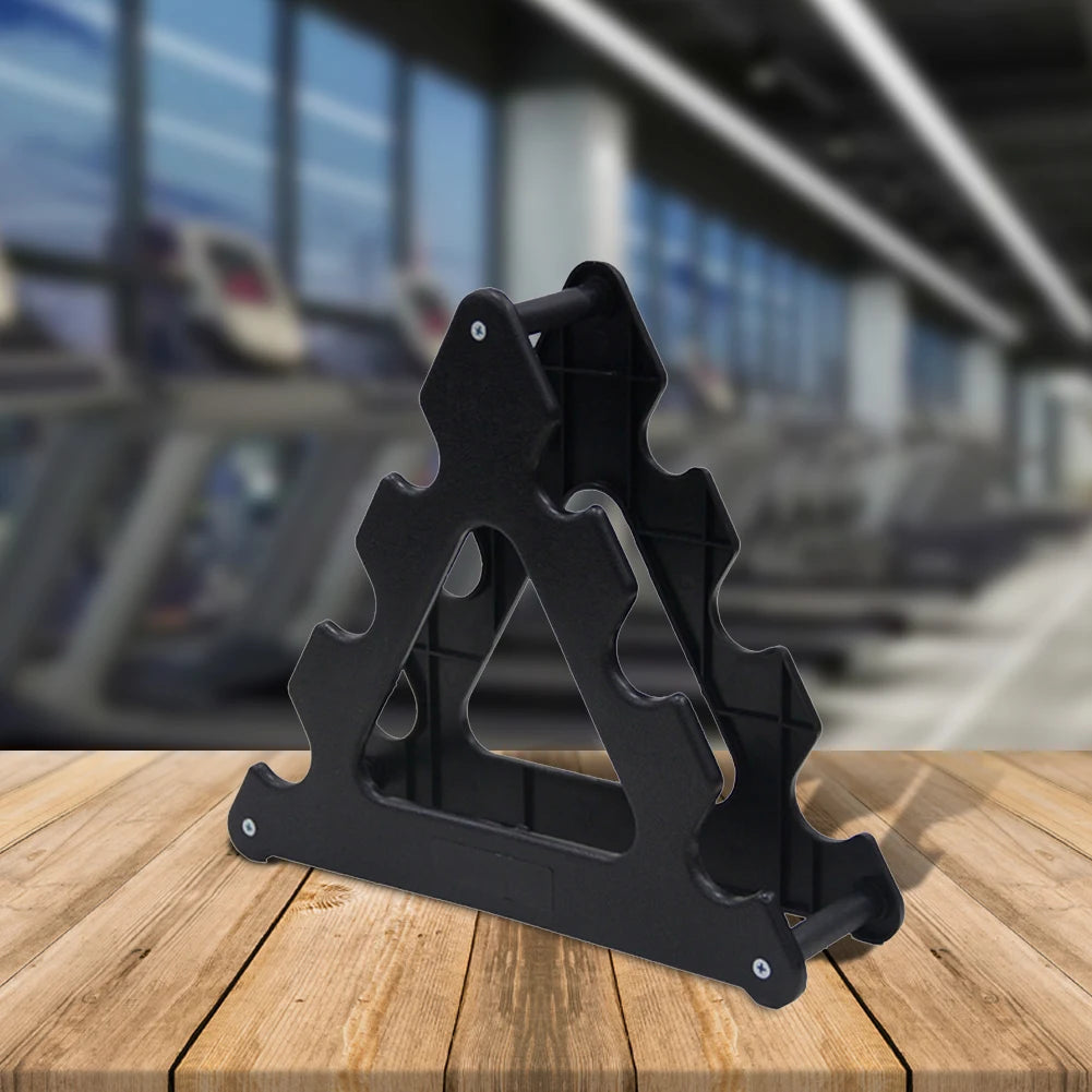 6 Slots Dumbbell Bracket Home Gym Dumbbell Display Rack Weight Storage Organizer 3 Tiers Dumbbell Holder Stand Fitness Equipment