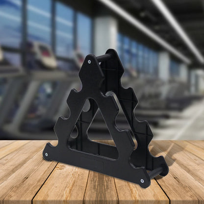 6 Slots Dumbbell Bracket Home Gym Dumbbell Display Rack Weight Storage Organizer 3 Tiers Dumbbell Holder Stand Fitness Equipment