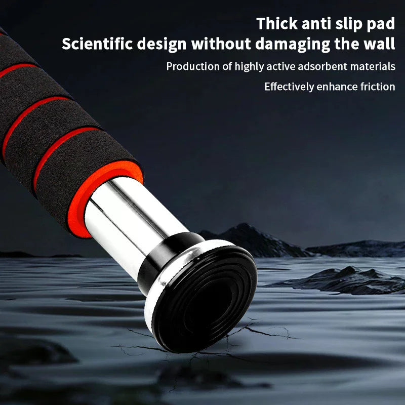 Telescopic Doorway Pull Up Bar Non-Slip Chin-Up Fitness Equipment Adjustable Home Gym Strength Training Heavy Duty For Men Women