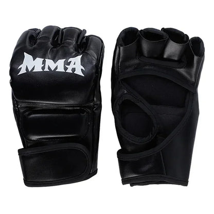 Iron Forge™ Combat Pro MMA Gloves | Half Finger Training Gloves