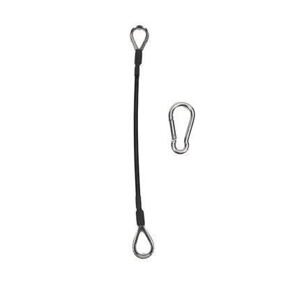 1-6Pcs 25cm Gym Cable Extension Compatible with Bowflex Home Gym Accessories for LAT/Tricep Pull Down and Leg Extensions Machine