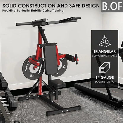 Sitting Posture Recommendation Fitness Equipment, Side Flat Lifting Hip Pushing Machine, Pull Up Training Machine