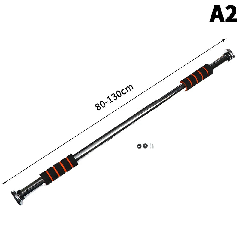 Telescopic Doorway Pull Up Bar Non-Slip Chin-Up Fitness Equipment Adjustable Home Gym Strength Training Heavy Duty For Men Women