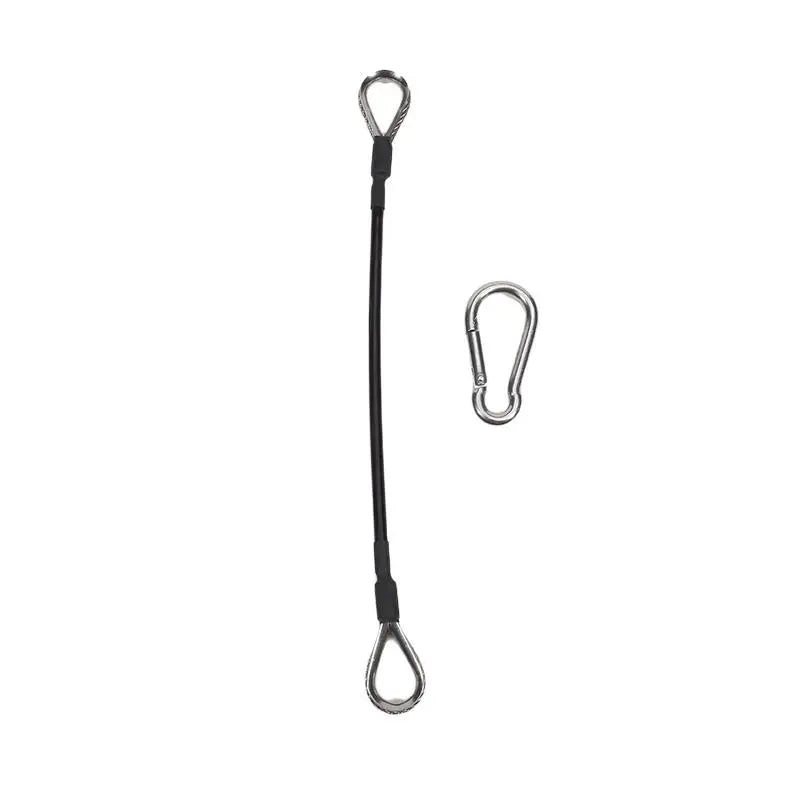 1-6Pcs 25cm Gym Cable Extension Compatible with Bowflex Home Gym Accessories for LAT/Tricep Pull Down and Leg Extensions Machine
