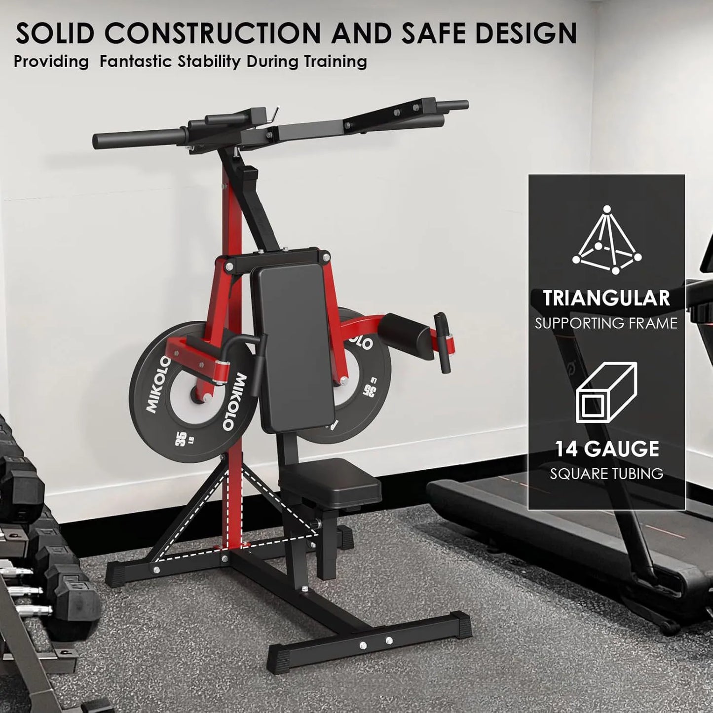 Sitting Posture Recommendation Fitness Equipment, Side Flat Lifting Hip Pushing Machine, Pull Up Training Machine