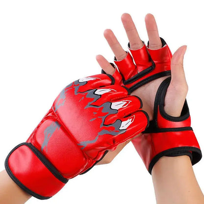 Iron Forge™ Elite Pro Boxing Gloves | Premium PU Leather Training Gloves