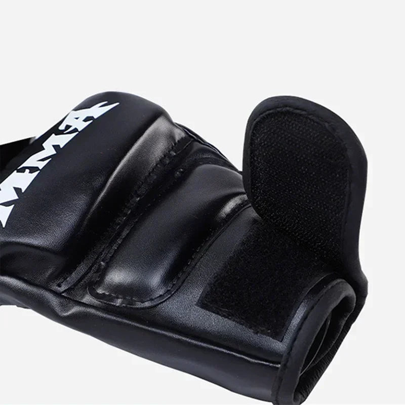 Iron Forge™ Combat Pro MMA Gloves | Half Finger Training Gloves