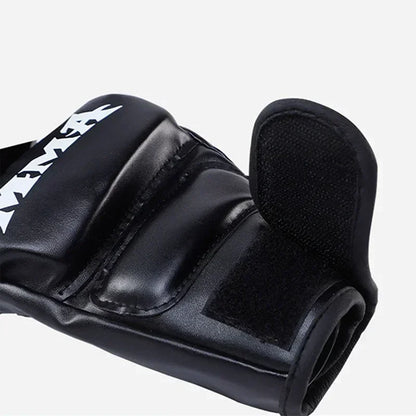 Iron Forge™ Combat Pro MMA Gloves | Half Finger Training Gloves
