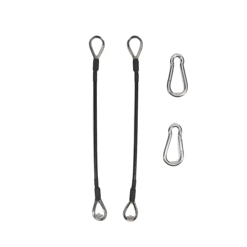 1-6Pcs 25cm Gym Cable Extension Compatible with Bowflex Home Gym Accessories for LAT/Tricep Pull Down and Leg Extensions Machine