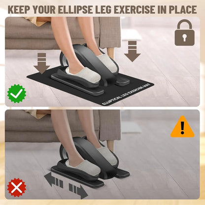 Durable Anti-Slip Fitness Equipment Mat Waterproof Scratch Resistant Floor Mat for Gym Machines