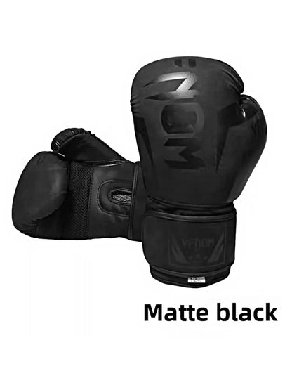 Iron Forge™ Elite Pro Boxing Gloves | Premium PU Leather Training Gloves