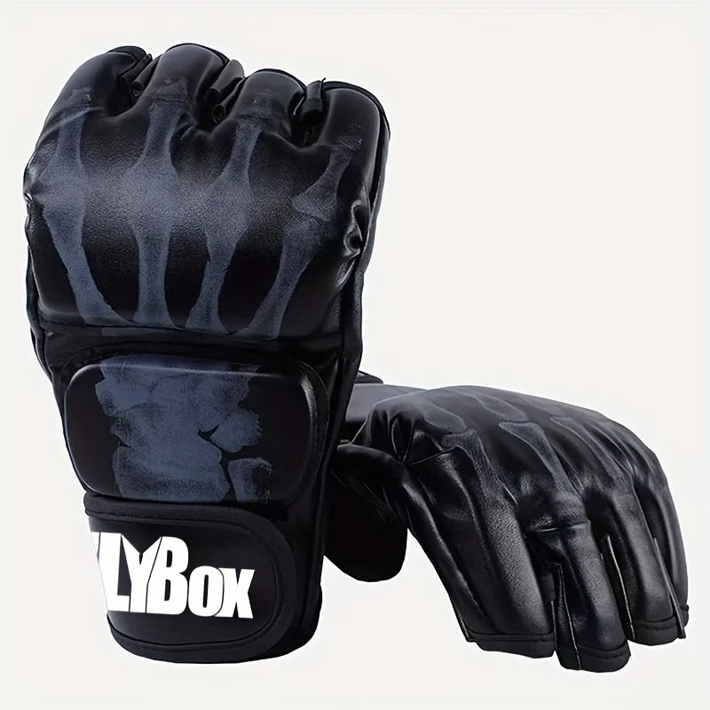 Iron Forge™ StrikeForce MMA Gloves | Half Finger Fighting Gloves