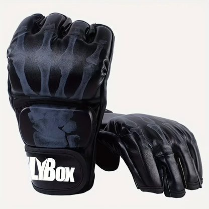 Iron Forge™ StrikeForce MMA Gloves | Half Finger Fighting Gloves