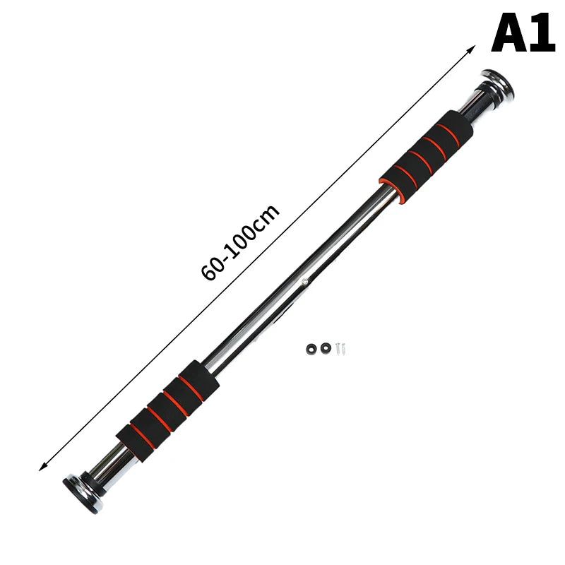 Telescopic Doorway Pull Up Bar Non-Slip Chin-Up Fitness Equipment Adjustable Home Gym Strength Training Heavy Duty For Men Women