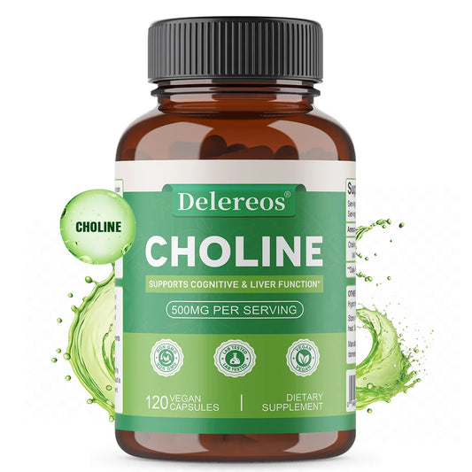 Iron Forged Fitness Choline 500mg | Brain & Liver Wellness Support