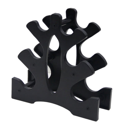 6 Slots Dumbbell Bracket Home Gym Dumbbell Display Rack Weight Storage Organizer 3 Tiers Dumbbell Holder Stand Fitness Equipment