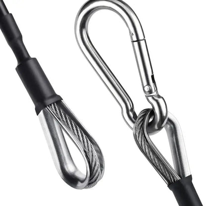 1-6Pcs 25cm Gym Cable Extension Compatible with Bowflex Home Gym Accessories for LAT/Tricep Pull Down and Leg Extensions Machine
