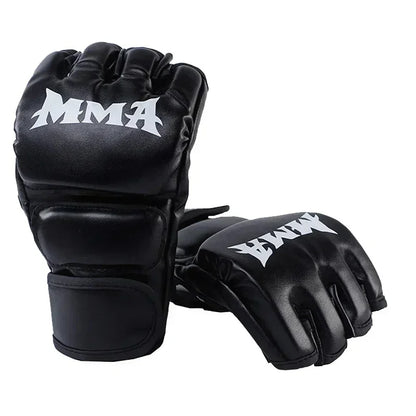 Iron Forge™ Combat Pro MMA Gloves | Half Finger Training Gloves