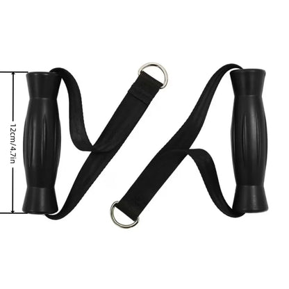 1 Pair Excercise Handles, Heavy Duty Cable Machine Attachments Resistant Band Handles Gym Equipment Accessories